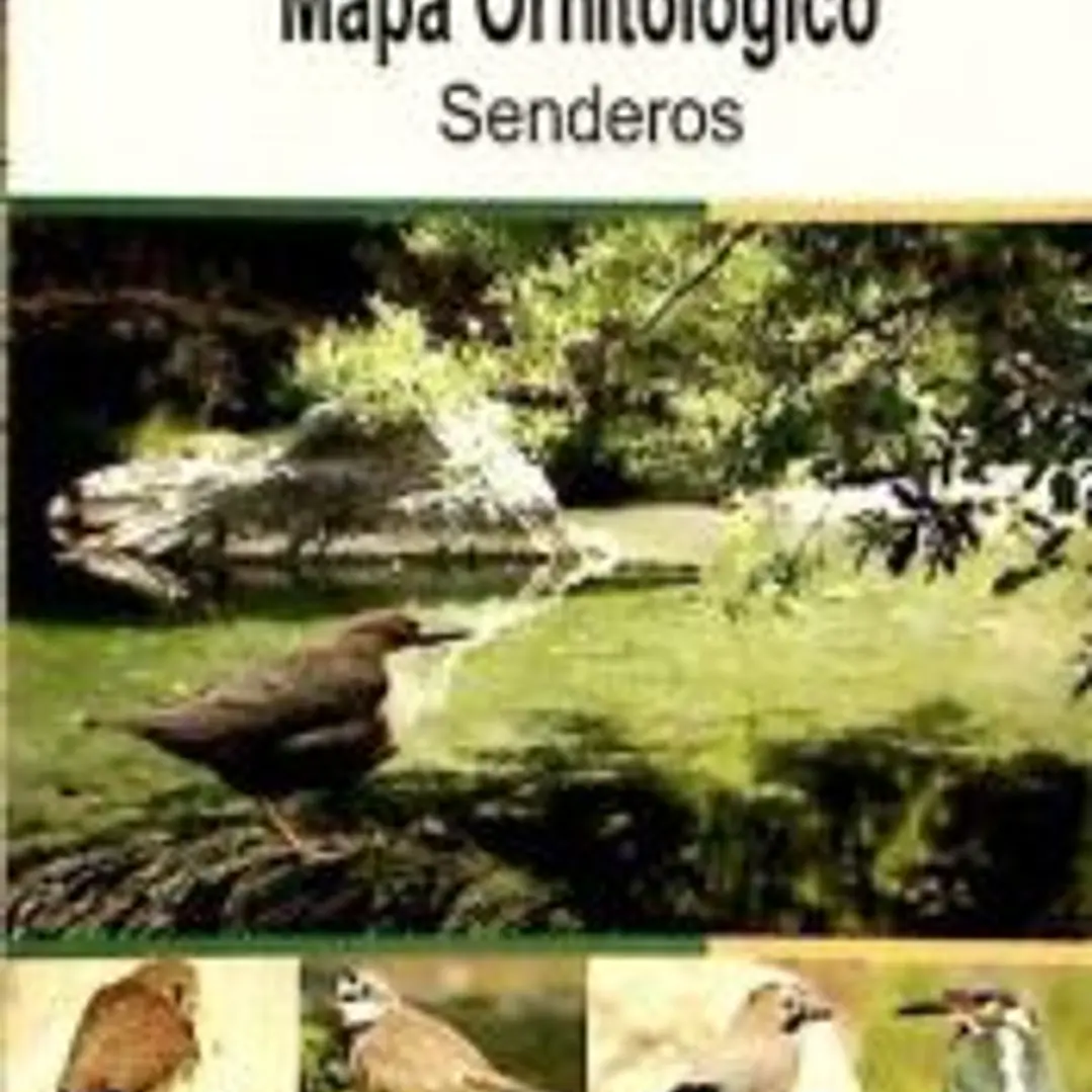 Mapa ornitológico del Espacio Natural Valle del Genal 1