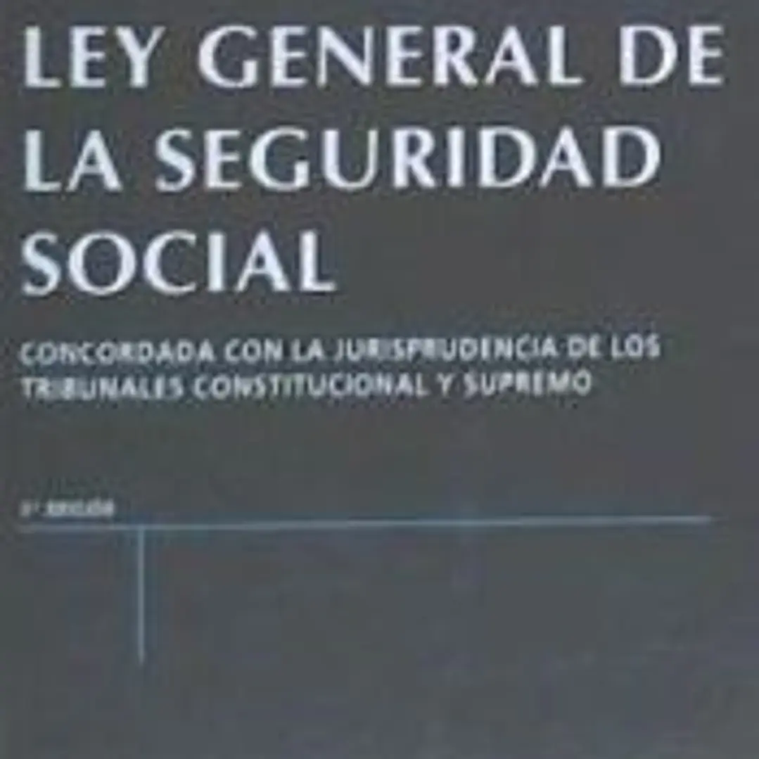 Ley General de la Seguridad Social 5ª ed. 2011 1