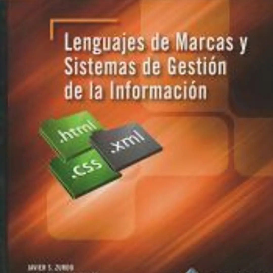 LENGUAJES DE MARCAS Y SISTEMAS DE GESTIÓN DE LA INFORMACIÓN. CFGS. 1