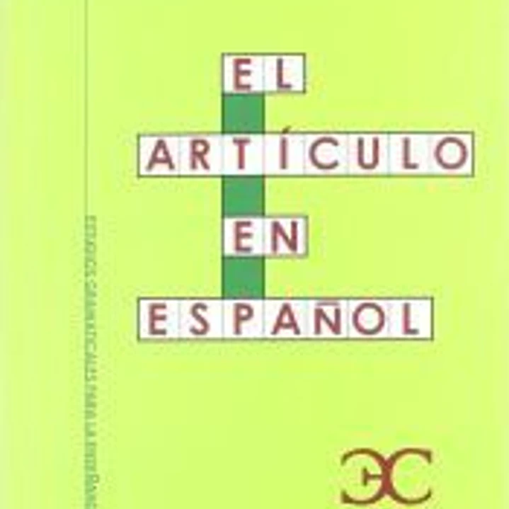 El artículo en español 1