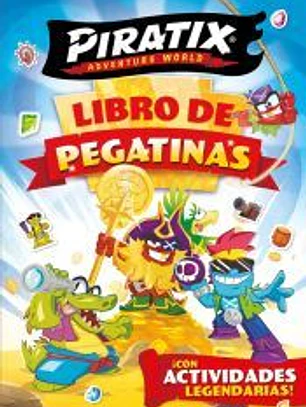 Piratix. Actividades - Libro de pegatinas