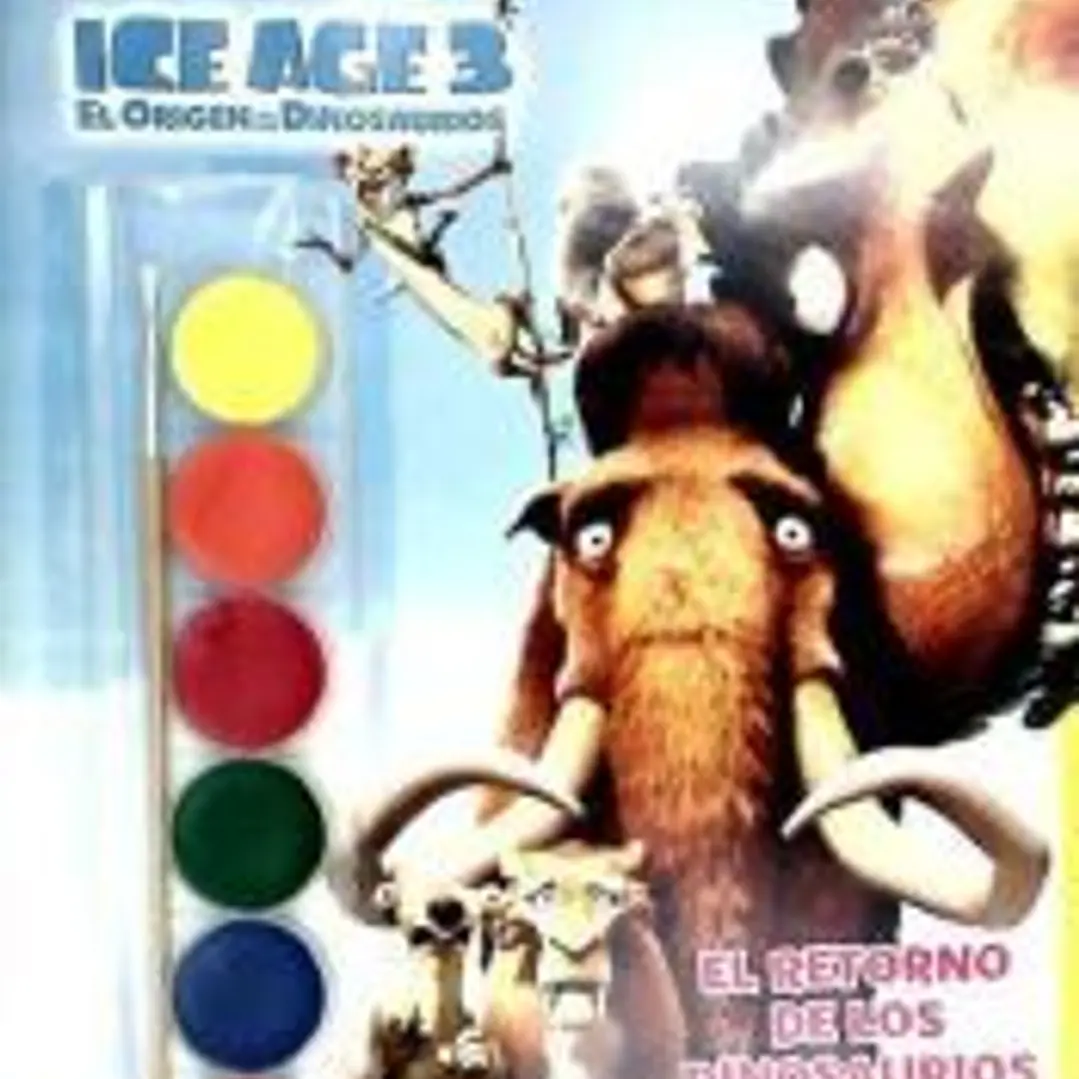Ace Age 3, el origen de los dinosaurios, El retorno de los dinosaurios. Pintamania acuarelas 1