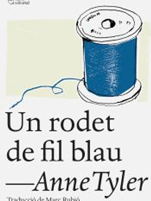Un rodet de fil blau