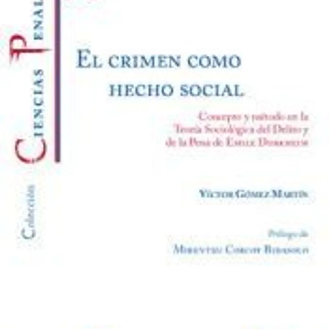 El crimen como hecho social 1
