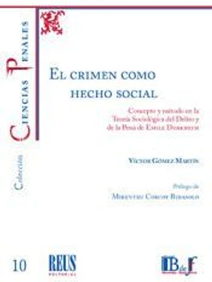 El crimen como hecho social
