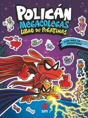 Policán Megacolegas: Libro de pegatinas
