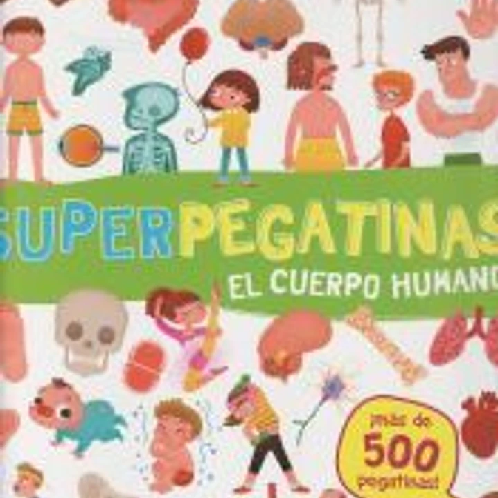 Superpegatinas El cuerpo humano 1