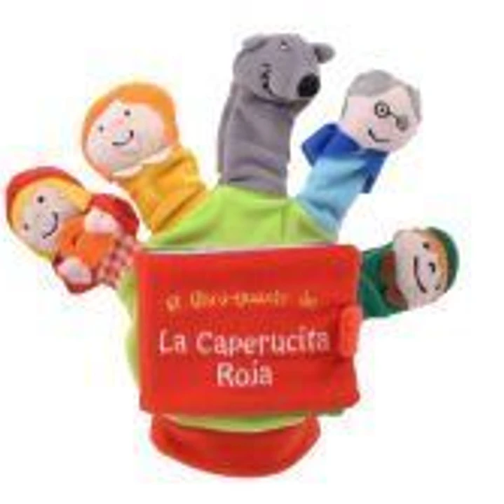 La Caperucita Roja (libro guante con títeres de dedo) 1