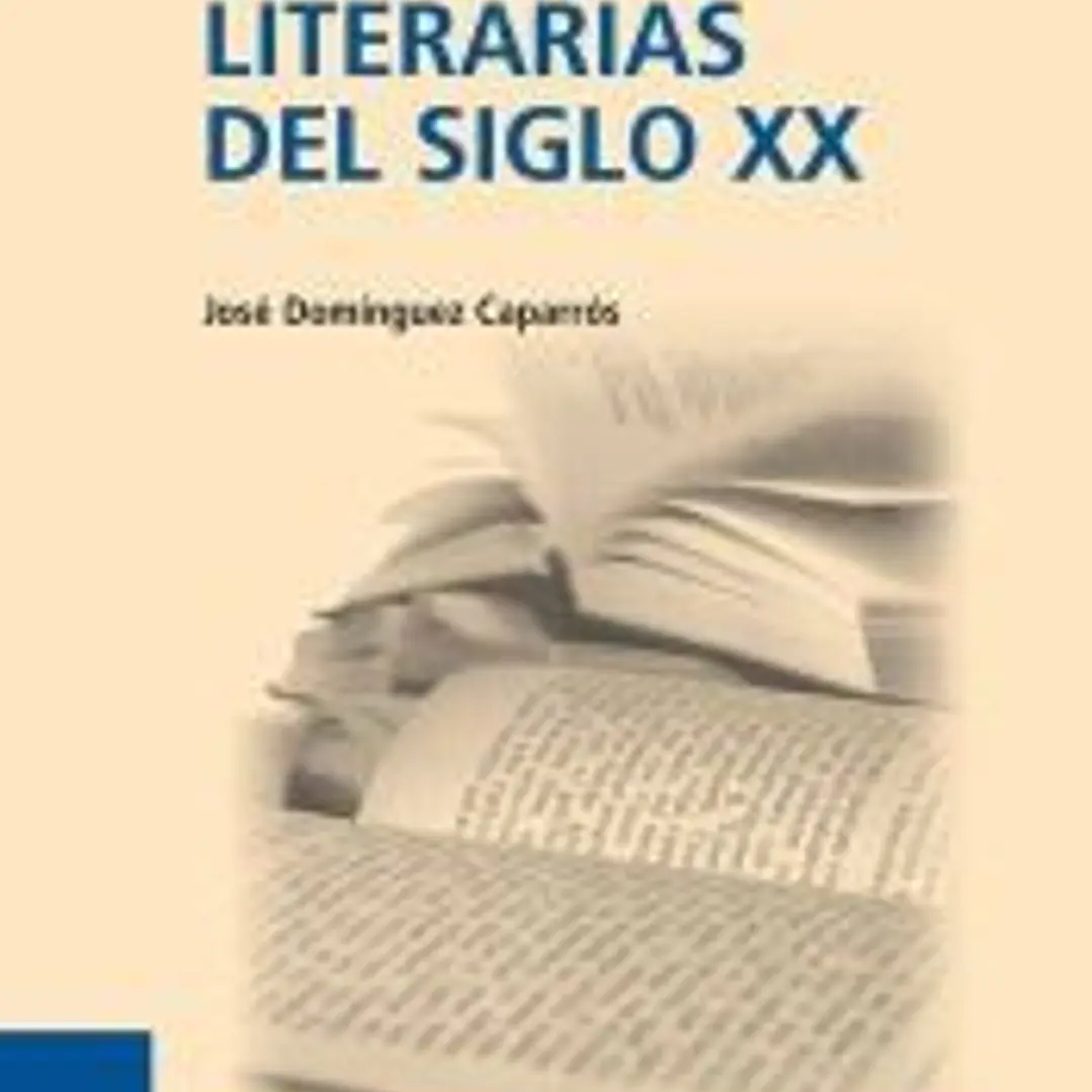 Teorías literarias del siglo XX 1