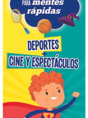 APRENDO EN CASA DOBLE RETO - DEPORTES + CINE Y ESPECTÁCULOS