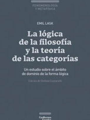 La lógica de la filosofía y la teoría de las categorías