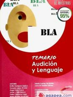 Cuerpo de Maestros, especialidad Audición y Lenguaje. Temario