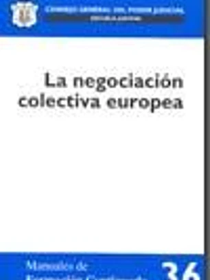 La negociación colectiva europea