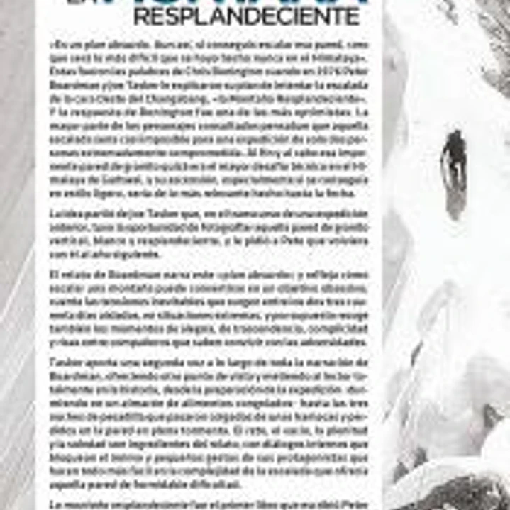 MONTAÑA RESPLANDECIENTE, LA 1