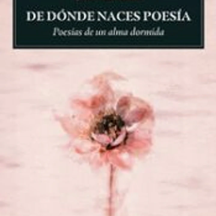 De dónde naces poesía: Poesías de un alma dormida 1