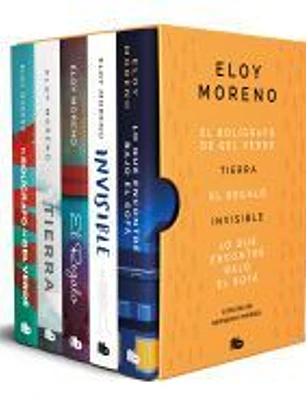 Eloy Moreno (Estuche con: El bolígrafo de gel verde | Tierra | El regalo | Invisible | Lo que encontraré bajo el sofá)