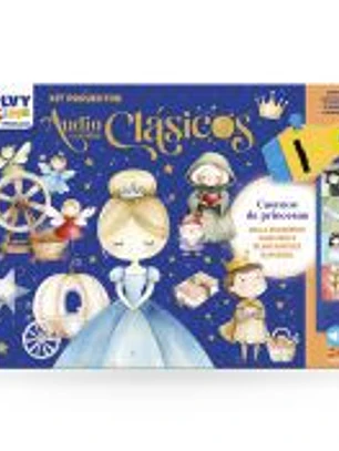 KIT PROYECTOR AUDIOCUENTOS CLASICOS - CUENTOS DE PRINCESAS
