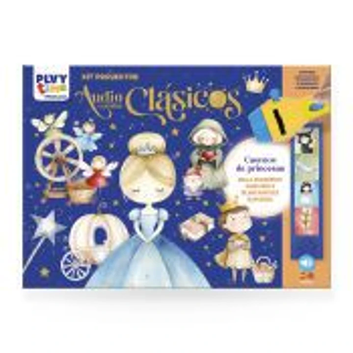 KIT PROYECTOR AUDIOCUENTOS CLASICOS - CUENTOS DE PRINCESAS 1