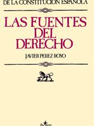 Las fuentes del Derecho