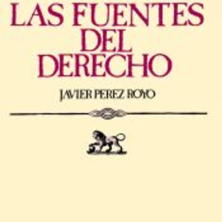 Las fuentes del Derecho 1