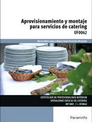 Aprovisionamiento y montaje para servicios de catering