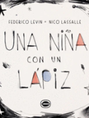 Una niña con un lápiz