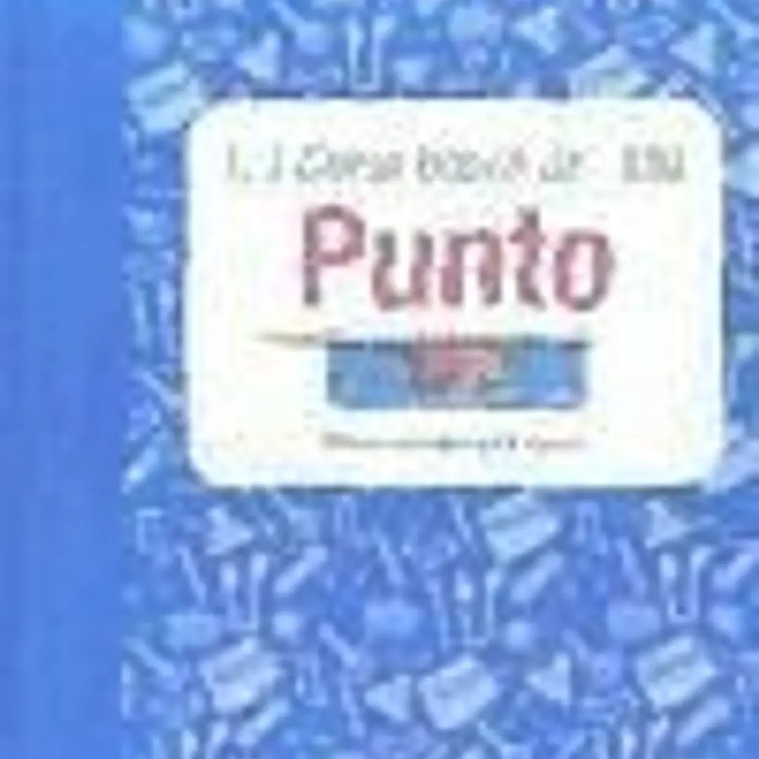 Curso básico de punto 1