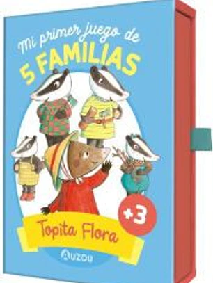 Juego de cartas topita Flora 5 