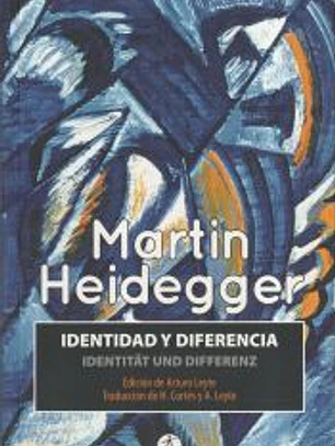 Identidad y diferencia = Identität und diferenz
