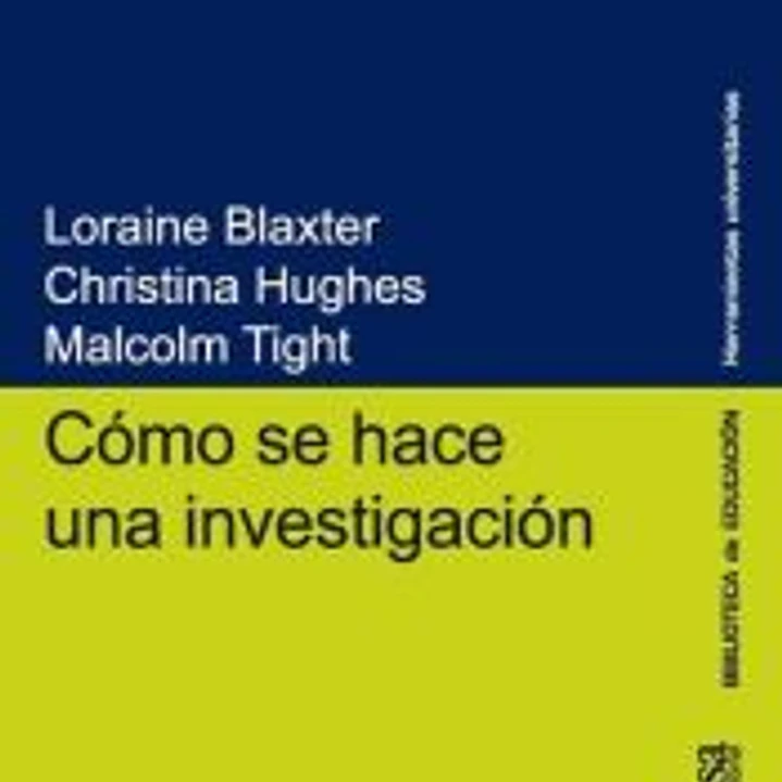 Cómo se hace una investigación 1