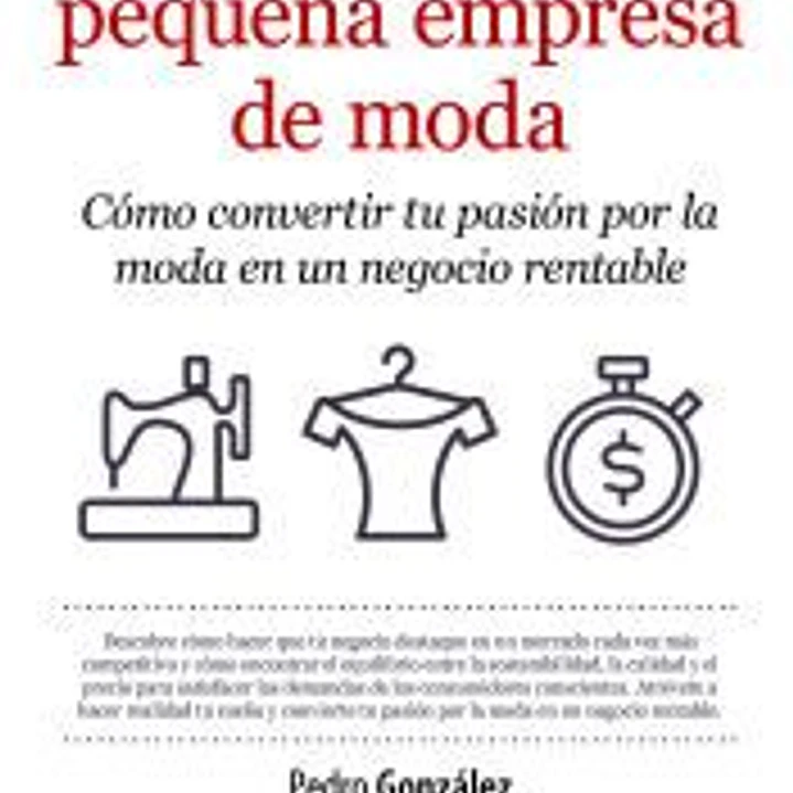 Manual para la pequeña empresa de moda 1