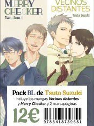 PACK BL TSUTA SUZUKI MERRY CHECKER + VECINOS DISTANTES