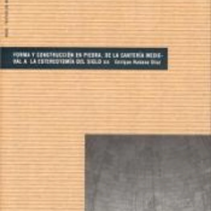 Forma y construcción en piedra 1