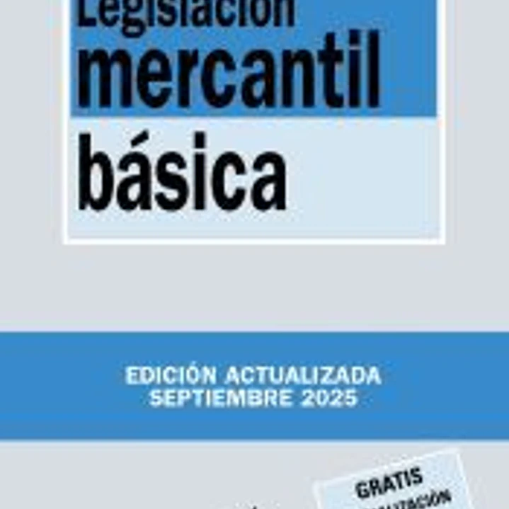 Legislación mercantil básica 1