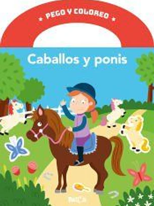 Pego y coloreo - Caballos y ponis
