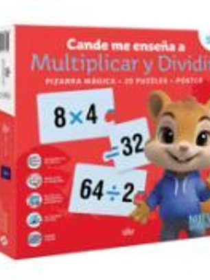 Cande me enseña a multiplicar y dividir