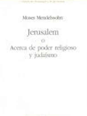 Jerusalem o Acerca de poder religioso y judaísmo