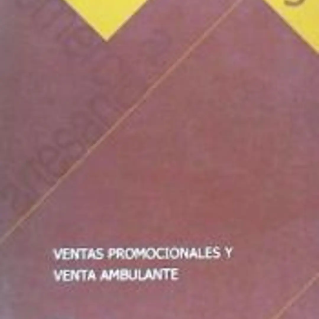 Ventas promocionales y venta ambulante 1