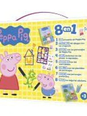 Ludum maletín 8 en 1 Peppa Pig