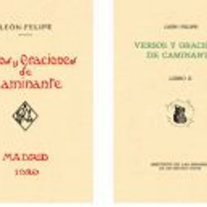 Versos y oraciones de caminante 1