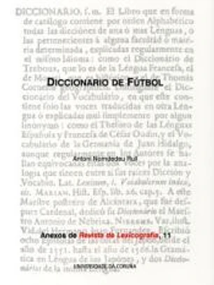 Diccionario de fútbol