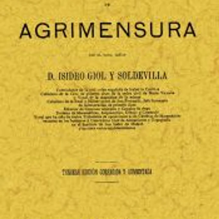 Tratado de agrimensura 1