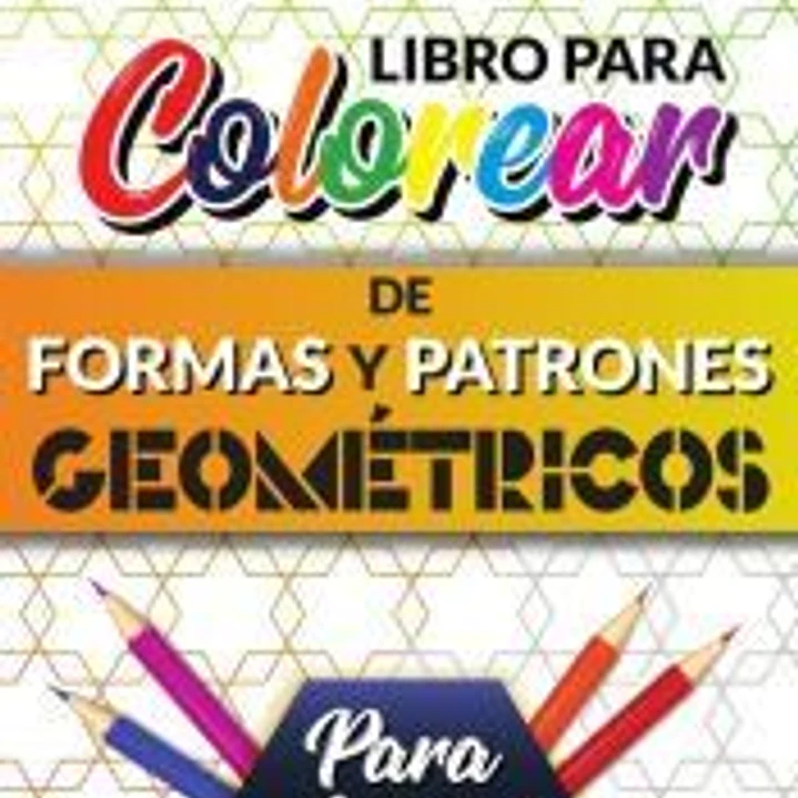 Libro para colorear de formas y patrones geométricos para adultos 1