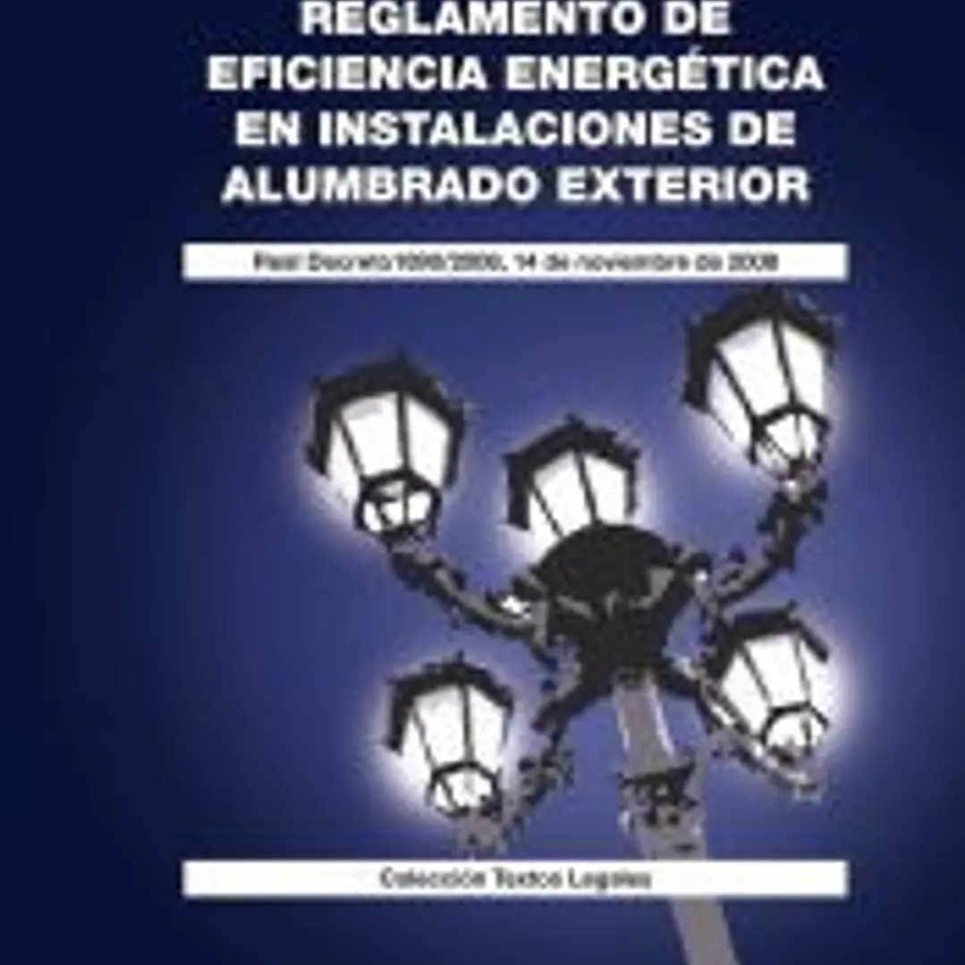 REGLAMENTO EFICIENCIA ENERGETICA INSTA.ALUM.EXTE.RD 14-11-08 1