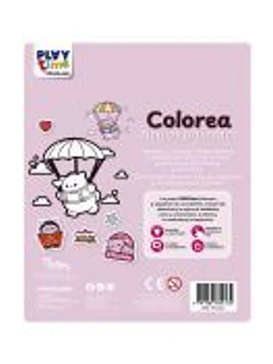 COLOREA DIBUJOS BRILLANTES - PEMBE THE PINK CAT