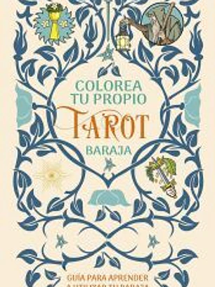 Colorea tu propio tarot + cartas