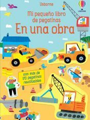 EN UNA OBRA MI PEQUEÑO LIBRO PEGATINAS