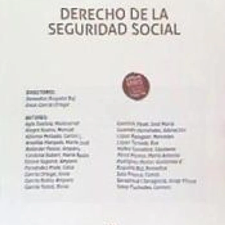 Derecho de la Seguridad Social 7ª Edición 2018 1