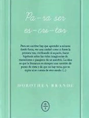 Para ser escritor