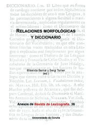 Relaciones morfológicas y diccionario